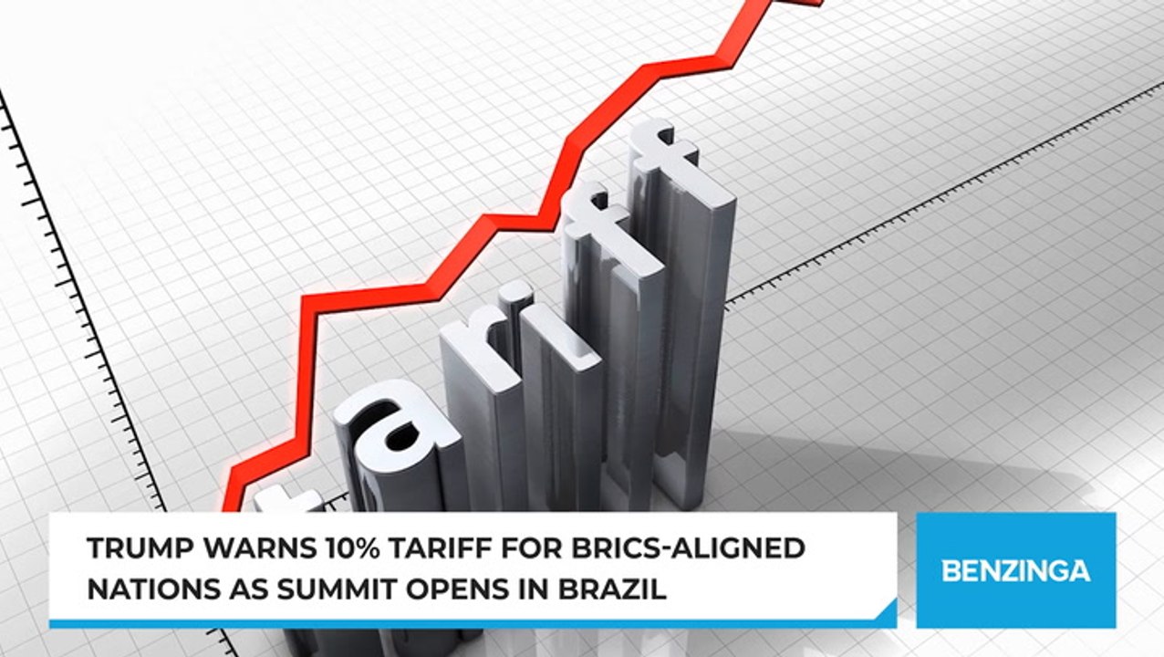 Trump Warns 10% Tariff For BRICS-Aligned Nations As Summit Opens In Brazil