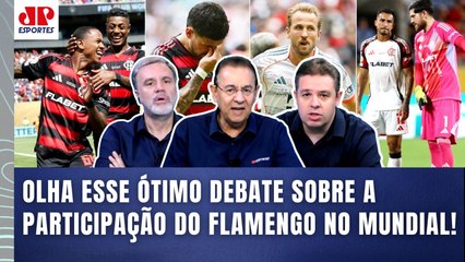 "ISSO É MUITO LOUCO!!! Se você PARAR PRA PENSAR, o Flamengo nesse Mundial foi..." OLHA esse DEBATE!