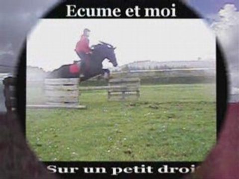 (01-05-08) : Katia et moi a l'obstacle