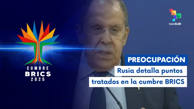 Rusia abordó en los BRICS conflicto en Oriente Medio