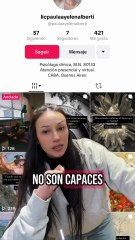 "¡No me avergüenzo de limpiar pisos!”: Respuesta de una tiktoker al comentario ofensivo de una psicóloga