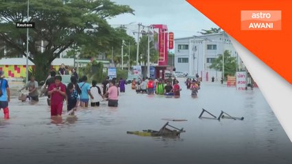 Thailand keluar amaran banjir dan tanah runtuh di 33 wilayah