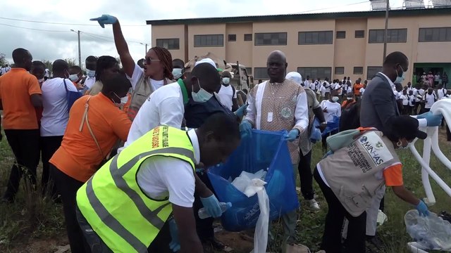 Région - Aboisso / Les étudiants de l’INFAS, nouveaux ambassadeurs de la salubrité