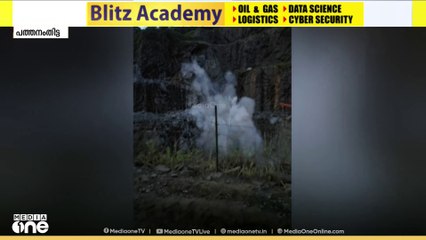 പത്തനംതിട്ട പയ്യനാമണ്ണിലെ പാറമടിയിൽ ഹിറ്റാച്ചിക്ക് മുകളിൽ പാറ ഇടിഞ്ഞു വീണ് ഒരു തൊഴിലാളി മരിച്ചു