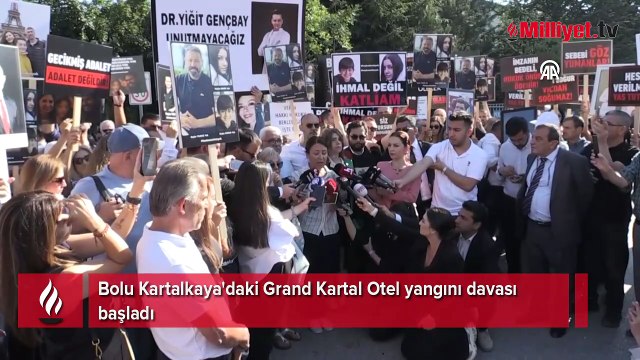 Bolu Kartalkaya'daki Grand Kartal Otel yangını davası başladı