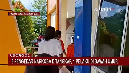 Polisi Bongkar Jaringan Narkoba di Pangkalpinang, Anak di Bawah Umur Dijadikan Kurir | BORGOL