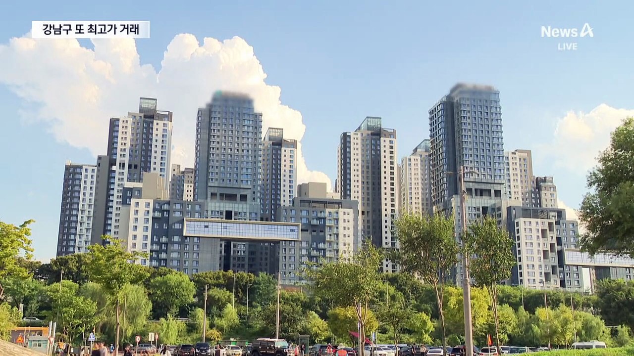 대출 규제에도 강남구 계약 취소 0건…오히려 최고가 거래