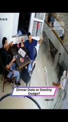 Dinner Disaster Averted—Glass Door Almost Crushed Them!