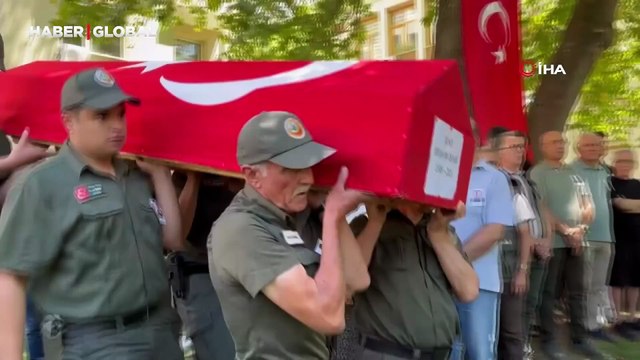 Şehit orman işçisi için İzmir'de tören düzenlendi