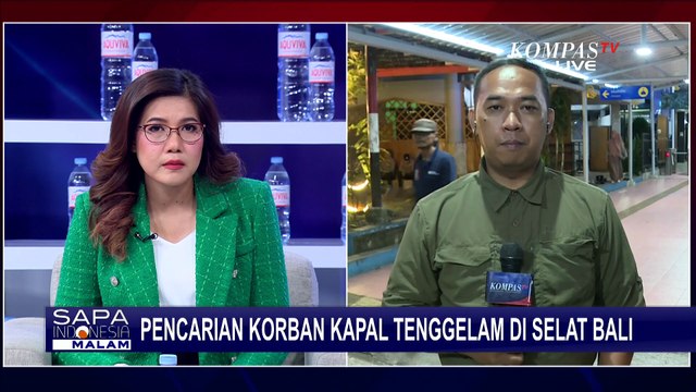 [FULL] Terkini! Update Pencarian Korban-Posisi Kapal KMP Tunu Pratama Jaya Tenggelam di Selat Bali