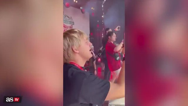 El emotivo cántico de la afición del Liverpool dedicado a Diogo Jota