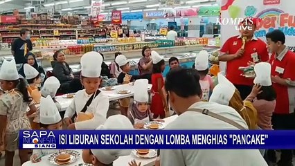 Lomba Menghias Pancake, Cara Seru Anak-Anak Surabaya Isi Libur Sekolah