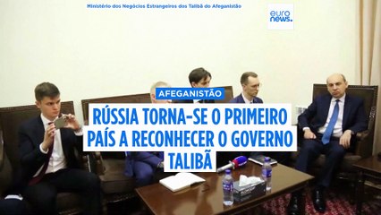Rússia reconhece governo talibã no Afeganistão: Como Moscovo ganha novos amigos e perde velhos aliados