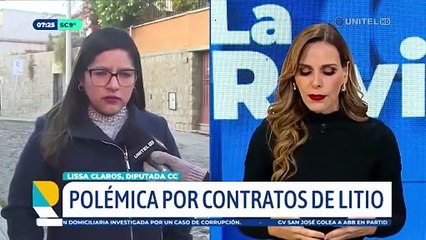Se busca “forzar” contrato de litio sin esperar fallo del TCP, denuncia diputada Claros