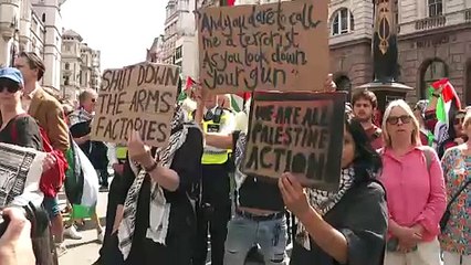 Scuffles break out outside Palestine Action court hearing