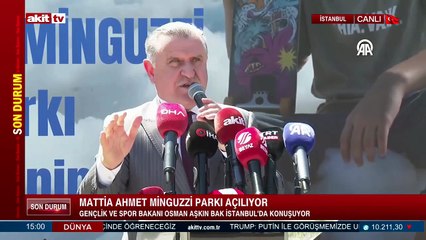 Mattia Ahet Minguzzi Parkı açılıyor