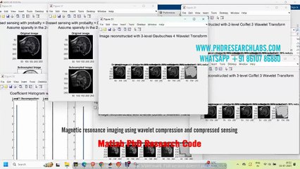 Magnetic resonance imaging using wavelet compression and compressed sensing