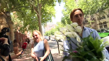 La hermana de Almeida conoce al pequeño Lucas y cuenta cómo han pasado la primera noche