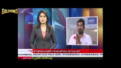 पोसनी कृष्णा मुरली को न्यूज़ वालो ने हीरो बना दिया _ Main Hoon Lucky The Racer Action Movie Scene