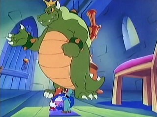 Super Mario Bros. Super Show! - Mario e o Pé de Feijão _ Morcego no Porão