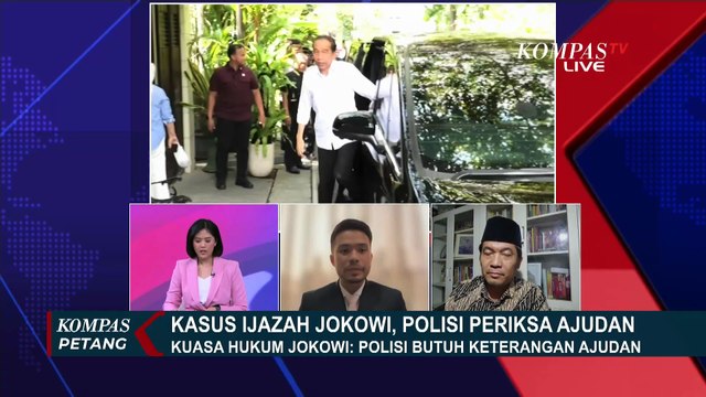 Ajudan Jokowi Diperiksa Polisi di Kasus Ijazah, Ray Rangkuti: Apa Urgensinya? | KOMPAS PETANG