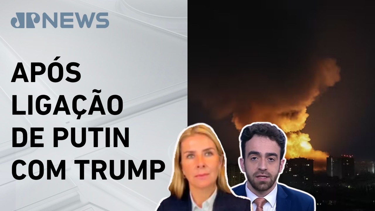 Rússia faz maior bombardeio da guerra na Ucrânia; Deysi e Krigner comentam