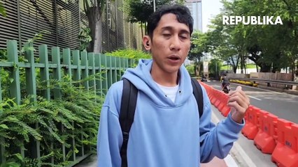 Trotoar di Belakang Mal Grand Indonesia Kembali Diperluas, Nyaman bagi Pejalan Kaki