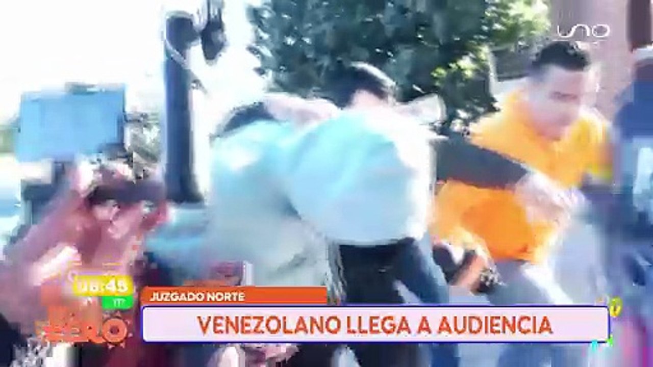 Extranjero llega a su audiencia; es acusado de tentativa de feminicidio