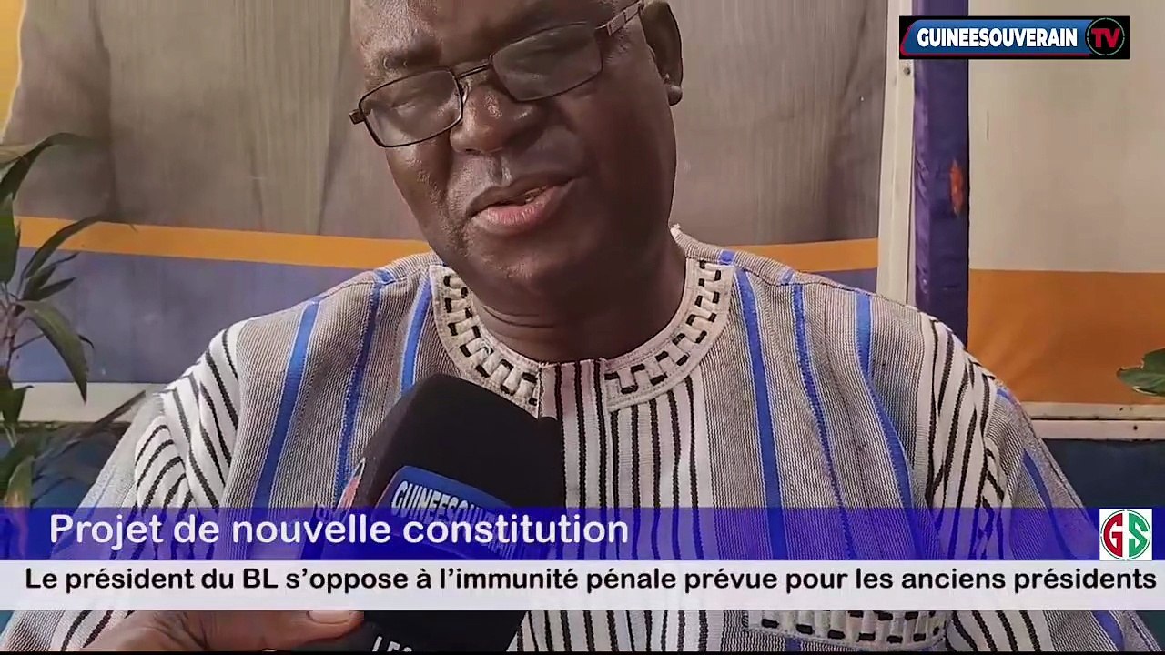 Le président du Bloc libéral, Dr Faya MILLIMOUNO