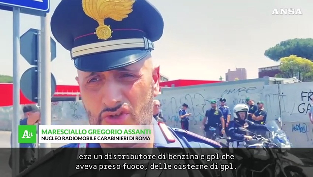 Esplosione a Roma, carabiniere: "Salvato un uomo avvolto dalle fiamme"