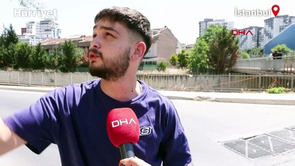 Küçükçekmece’de dereden gelen kokuya mahalleli isyan etti