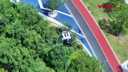 China Bangun Jalur Udara Drone untuk Penumpang Tanpa Awak