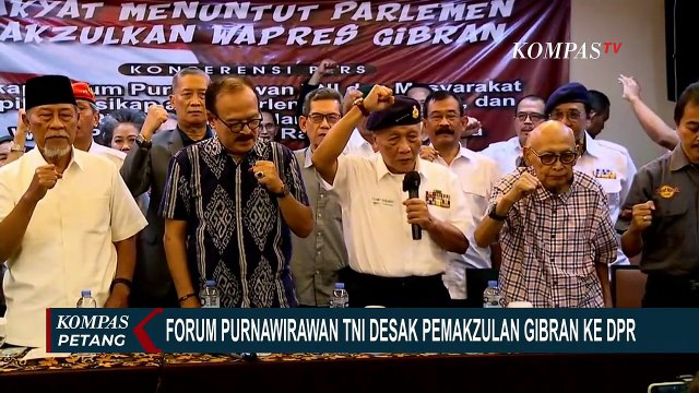 Refly Harun Ungkap Alasan Purnawirawan TNI Kembali Desak Pemakzulan Gibran ke DPR | KOMPAS PETANG