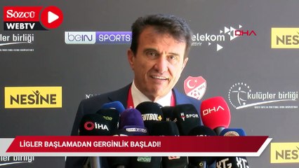 Ligler başlamadan gerginlik başladı! Fikstür çekiminde Öztürk-Belgü gerilimi