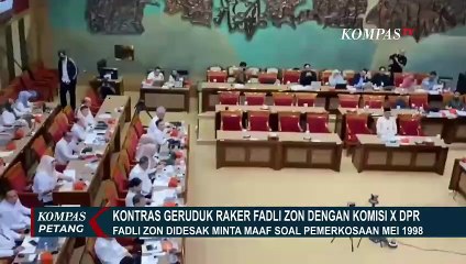 Tangis Anggota Komisi X saat Cecar Fadli Zon: Kita Tak Ingin Buka Sejarah Kelam! | KOMPAS PETANG