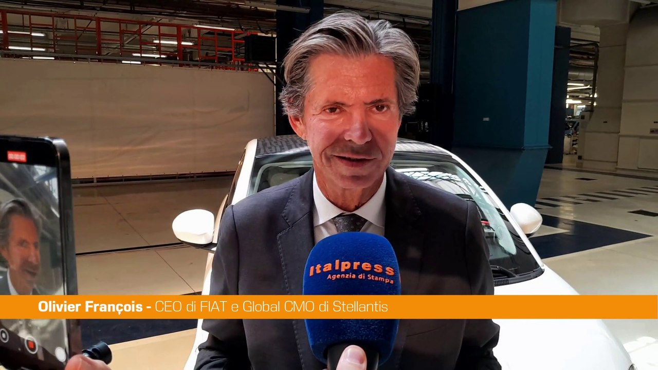 A Mirafiori la nuova Fiat 500 Ibrida, Francois "Si riparte da qui"