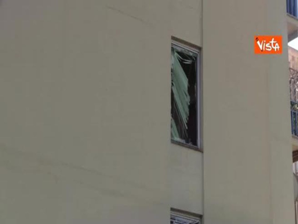 Esplode distributore di benzina e gpl in Via dei Gordiani a Roma, i danni agli edifici circostanti