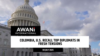 Colombia, U.S. recall top diplomats in fresh tensions