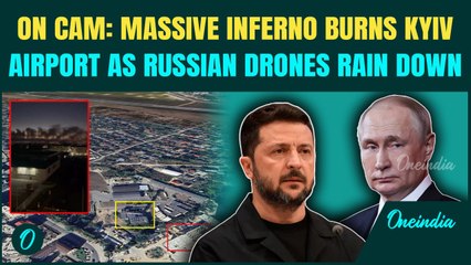 Russia Attacks Kyiv Airport BREAKING: Putin Bombs Zhuliany Airport,  Civilian Areas In Six-Hour Raid