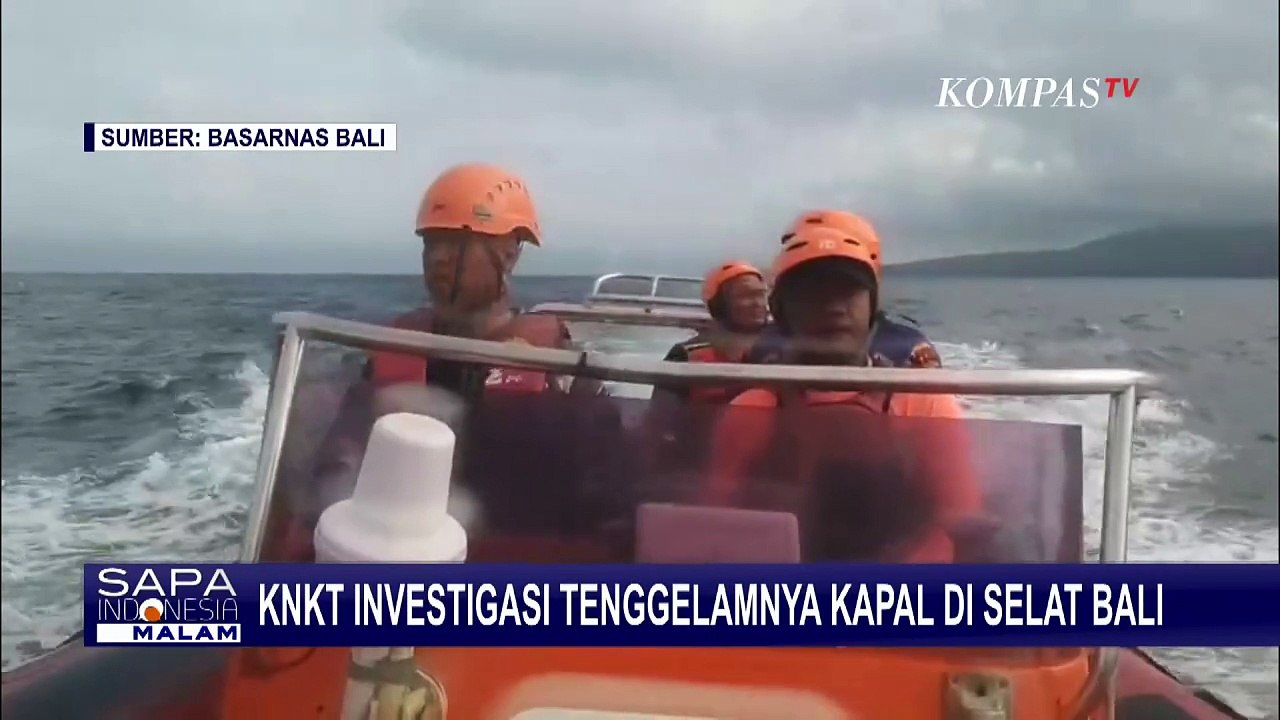 Basarnas Ungkap Hasil Pencarian Korban Kapal Tenggelam di Selat Bali | SAPA MALAM
