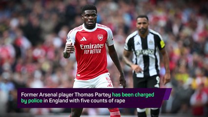 Thomas Partey charged with rape