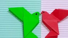 cara bikin origami burung mudah dan semua pasti bisa
