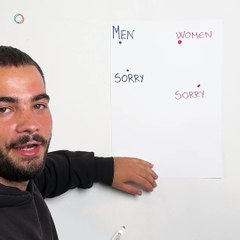 How men say sorry vs how women do🤣 - thumbnail