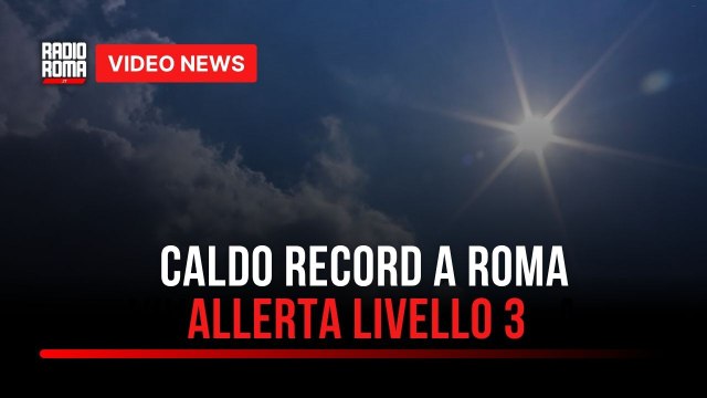 Roma, scatta il piano caldo con presidi e assistenza