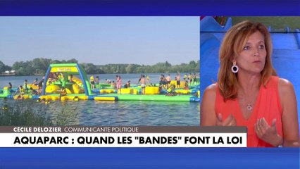 Cécile Delozier sur la fermeture d'un parc aquatique après les incivilités de «bandes»