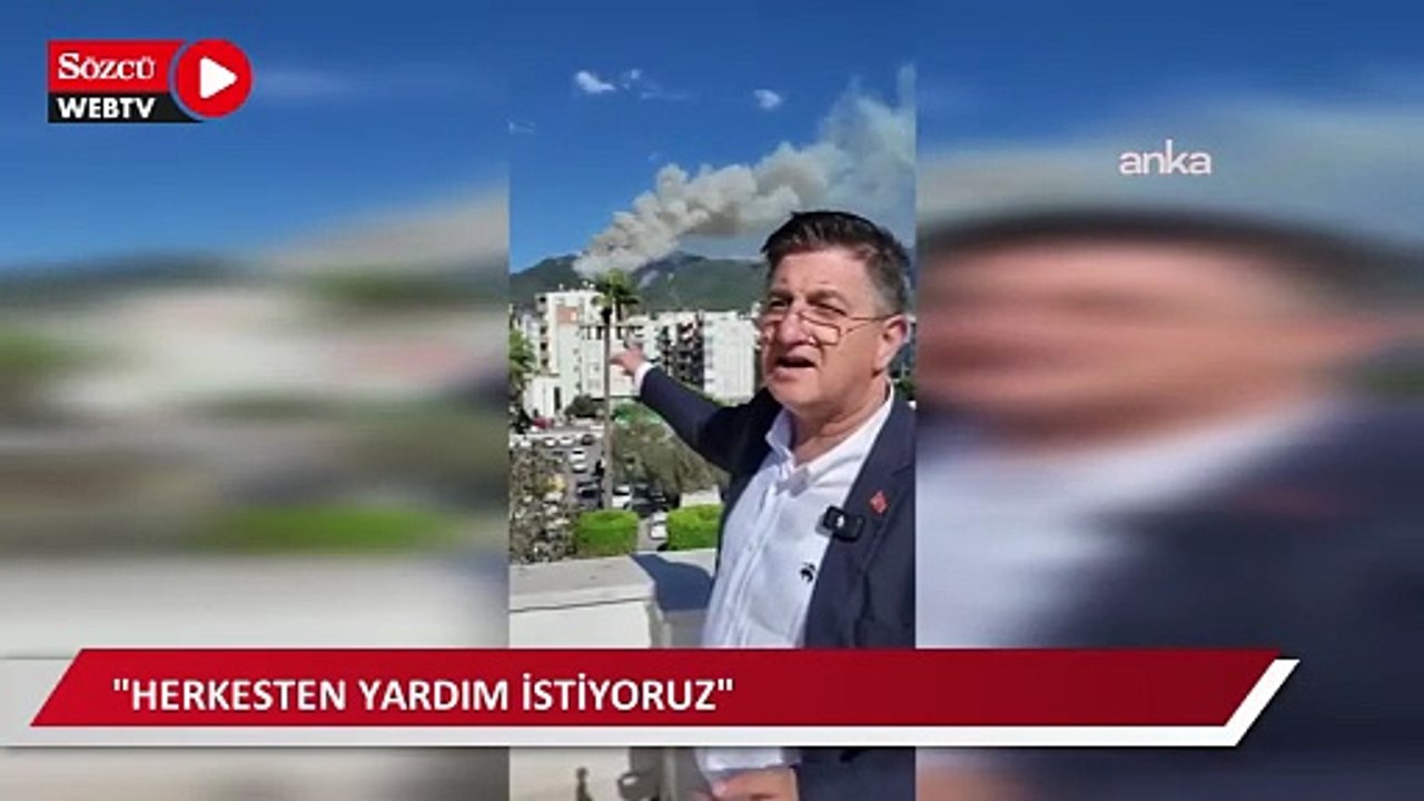 Hatay Dörtyol’da orman yangını... Belediye Başkanı Amaç: "Herkesten yardım istiyoruz"
