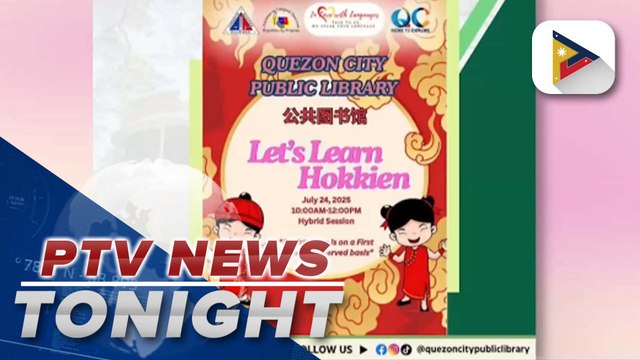Q.C. Public Library, Love With Languages to hold free online basic Hokkien class