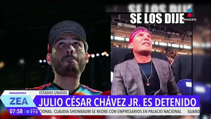 Polémica por la detención de Julio César Chávez Jr.