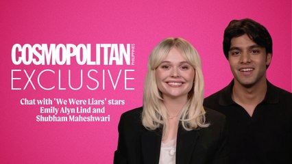 COSMO EXCLUSIVE: Chat with 'We Were Liars' Stars Emily Alyn Lind & Shubham Maheshwari