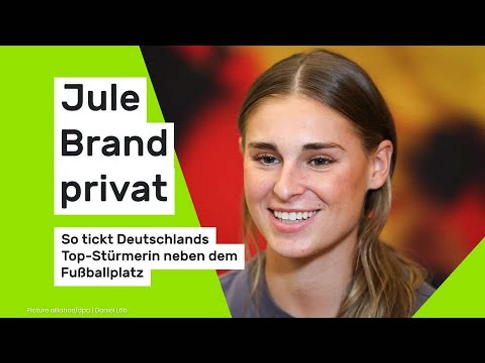 Jule Brand privat: So tickt Deutschlands Top-Stürmerin neben dem Fußballplatz